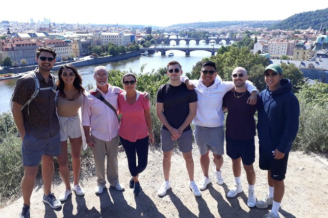7 BEST VIEWS - PRAGUE eBIKE TOUR - Petrin Park: cable-car energy and that famous Eiffel-style look