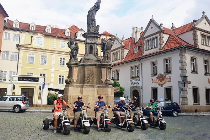 Amazing !!! Electric Trike Tour of Prague, live guide included - Kampa Island and the river views without long walking