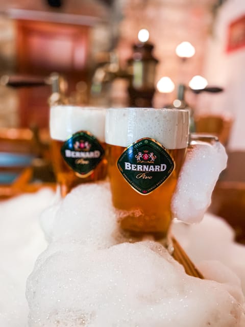 Caroline Bernard Beer Spa Prague with Beer & Massage Option - Entering the Beer Spa Inside Hotel Spa Caroline