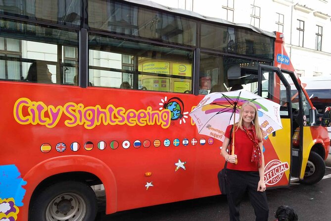 City Sightseeing Prague Hop-On Hop-Off Bus Tour & optional Boat Tour - The Blue Route (About 90 Minutes): Old Town connections and Castle-area stops