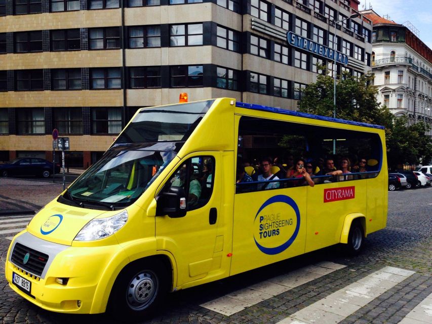 From Old Town: 2-Hour Prague Bus Tour with Top Sights - Finding Your Way to Náměstí Republiky and the Yellow Kiosk