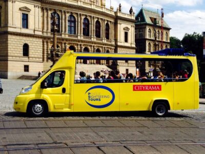 From Old Town: 2-Hour Prague Bus Tour with Top Sights - Power Gate: The Gothic 44-Meter Landmark With Royal Route Power