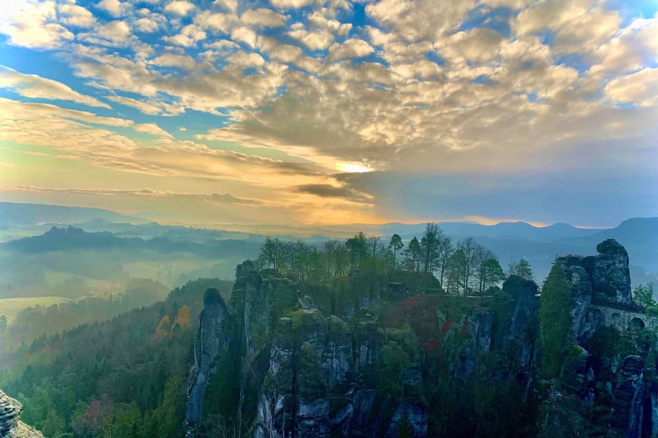 From Prague: Bohemian and Saxon Switzerland Full-Day Tour - Hiking Tour Route: Pravčická Gate and the Canyon Ride