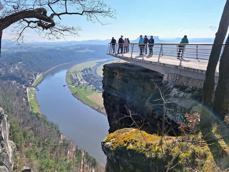 From Prague: Bohemian & Saxon Switzerland All-Inclusive Tour - Saxon Switzerland photo stop: the Germany threshold moment