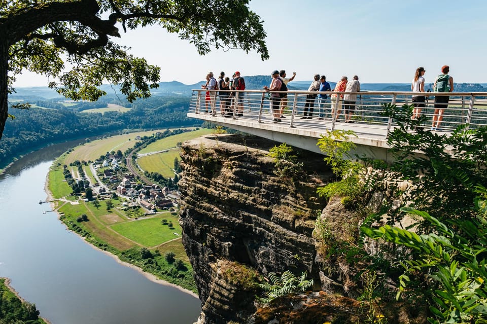 From Prague: Bohemian & Saxon Switzerland Iconic Day Trip - Bohemian Switzerland Lunch Stop: Authentic Czech Food Mid-Adventure