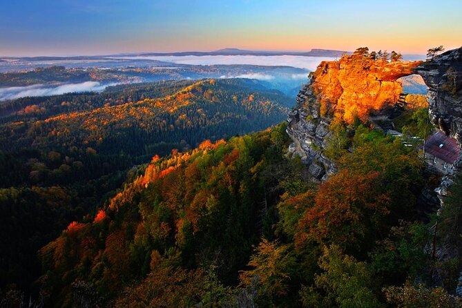 From Prague: Bohemian & Saxon Switzerland Small-Group Hike - Pravčická Gate and Sokolí hnízdo: Europe’s biggest sandstone arch moment