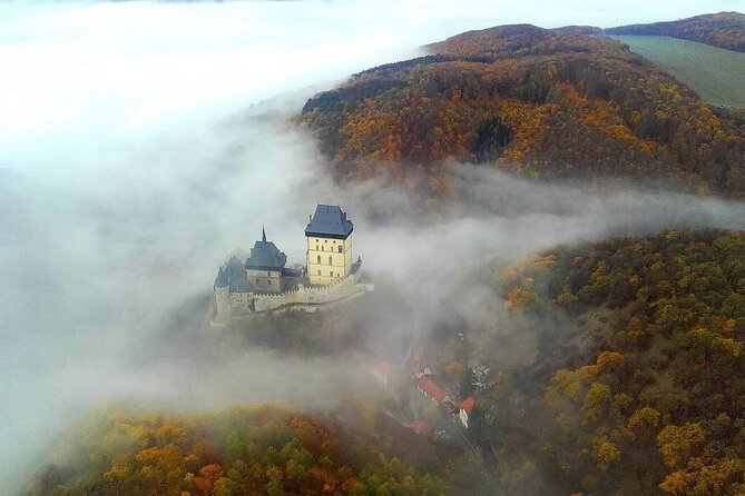 From Prague: Small-Group Karlstejn Castle & Koneprusy Caves Trip - A smooth start from Prague: pickup, timing, and group size that matter