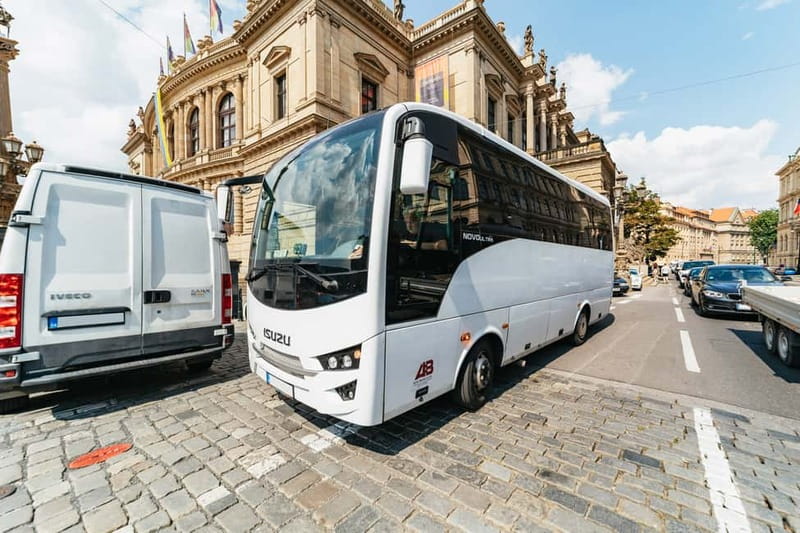 From Prague: Terezin Concentration Camp Guided Tour w/ Audio - The bus ride audio guide: context before you see the grounds
