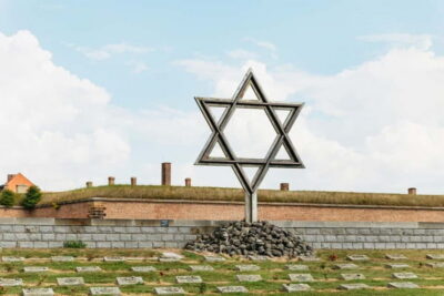 From Prague: Terezin Concentration Camp Guided Tour w/ Audio - Where to meet in Prague: Rudolfinum and the blue and white umbrella