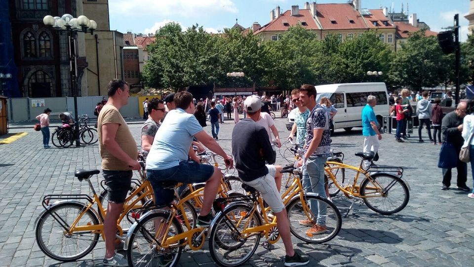Hidden Prague Bike Tour - Naplavka on the return: ride where locals like to hang out