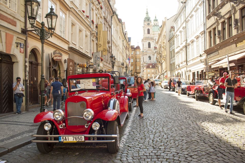 Prague: 1.5–Hour Vintage Car Tour - Where the tour shines most: first-day orientation and special-occasion Prague