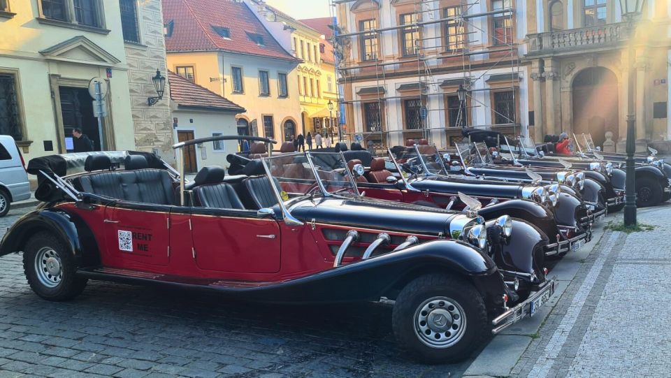 Prague: 1-Hour Private Tour in Vintage Car - The car experience: Mercedes replica, retractable roof, and real comfort