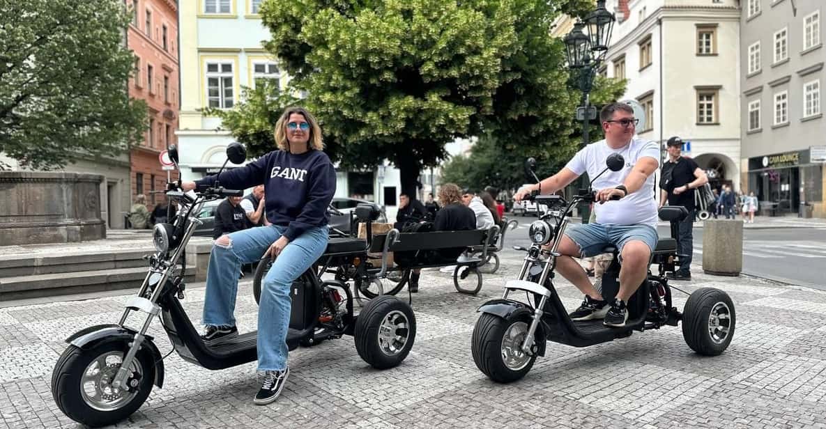 Prague: 2 hours FUN TRIKE tour in Prague with guide - Getting started at Uhelný trh: smooth, low-stress logistics