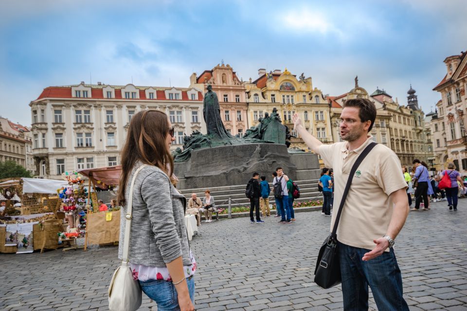 Prague: 3-Hour Walking Tour of Old Town & Prague Castle - Hradčany Square photo stop, then into the Prague Castle complex grounds