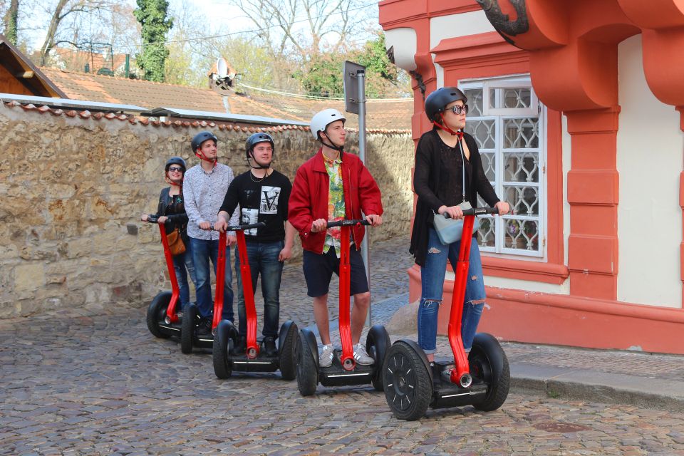 Prague: 4-Hour Segway and Scooter Tour with Lunch and Drinks - Lesser Town to Charles Bridge: Kampa Park, Lennon Wall, and the River Glow