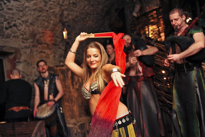 Prague 5 Courses Medieval Dinner and Live Performances - From Celetná Street to a Candlelit Medieval Tavern