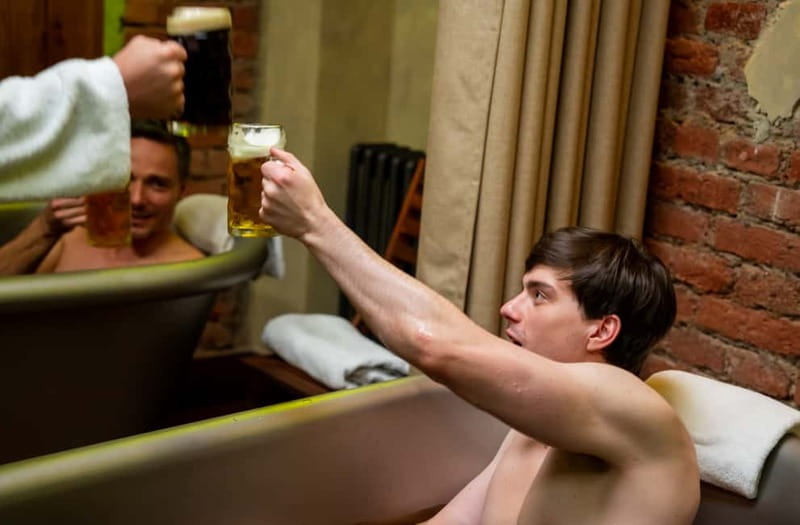Prague: Beer and Wine Spa Bath with Salt Cave Experience - Drinks Matter Here: Bernard Beer and Prosecco While You Soak