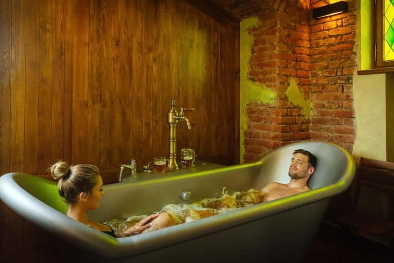 Prague: Beer and Wine Spa Bath with Salt Cave Experience - Checking In: What Happens When You Arrive