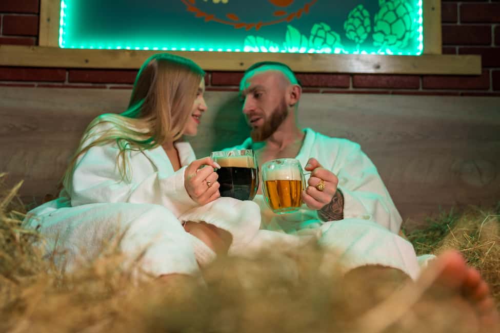 Prague: Beer Spa Experience with Unlimited Beer and Sauna - A Prague beer spa hour: what the experience actually feels like