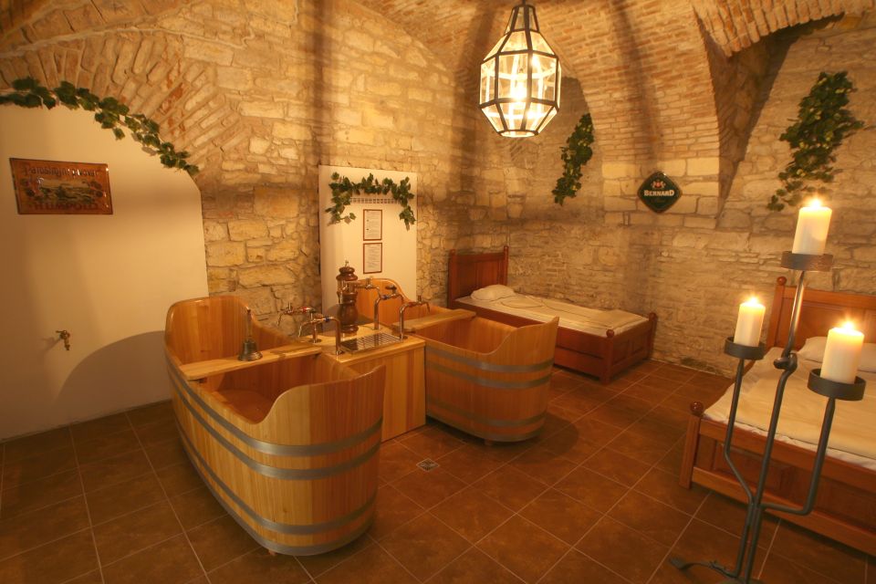 Prague: Bernard Beer Spa with Beer and Massage Option - Key points before you book