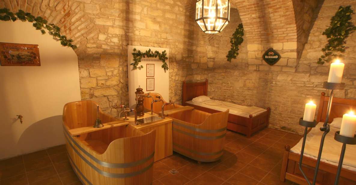 Prague: Bernard Beer Spa with Beer and Massage Option - Bernard Beer Spa in a Prague Hotel: What the Private Setup Feels Like