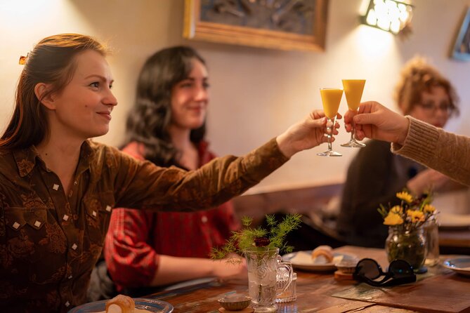 Prague by Night: Drinks & Food Tour with Eating Europe - Three Golden Stars in an 18th-century palace: goulash or svíčková
