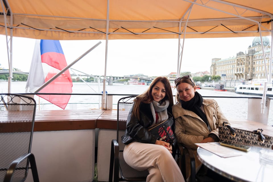 Prague Castle Interiors, Bus Tour and Vltava River Cruise - St. George’s Basilica, Golden Lane, and Daliborka Tower on foot