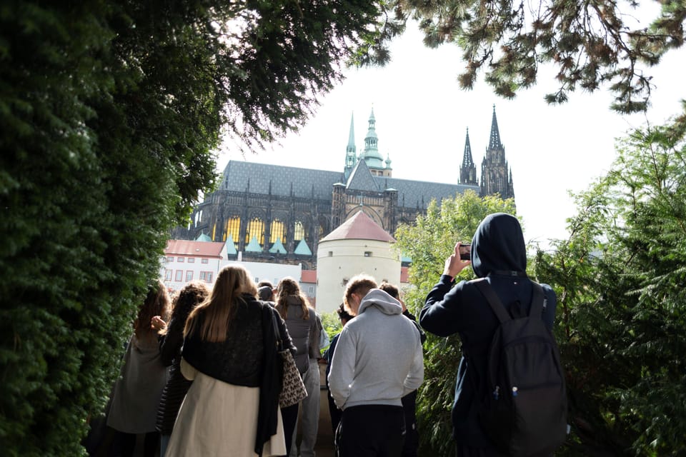 Prague Castle Interiors, Bus Tour and Vltava River Cruise - Price, inclusions, and added extras like Kingdom of Railways