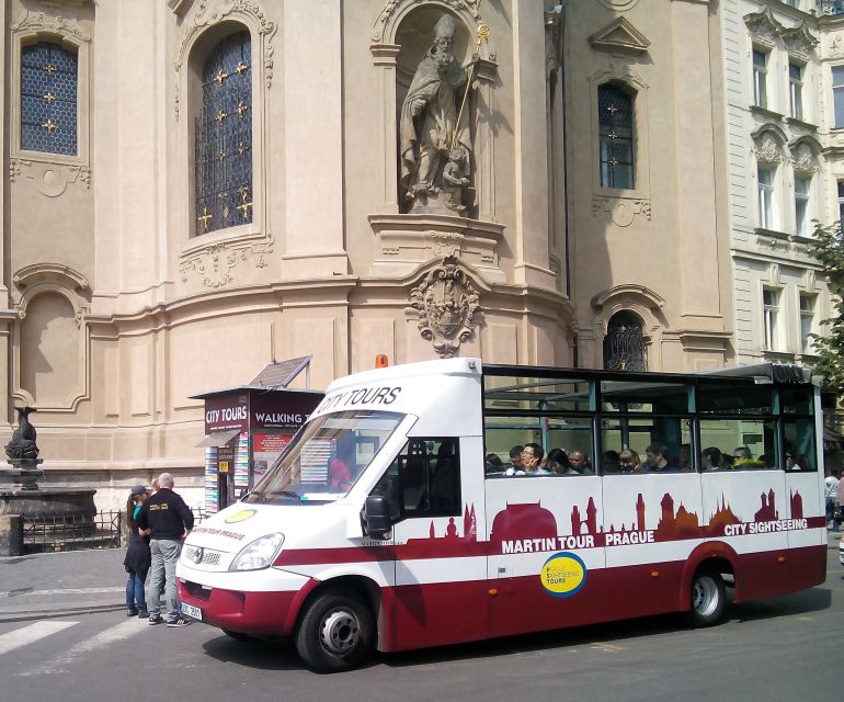 Prague City: 1-Hour Orientation Tour by Bus - New Town (Nové Město) and Charles IV: what to look for