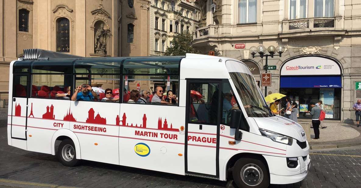 Prague City: 1-Hour Orientation Tour by Bus - Lesser Town (Malá Strana): Baroque architecture on the hillside