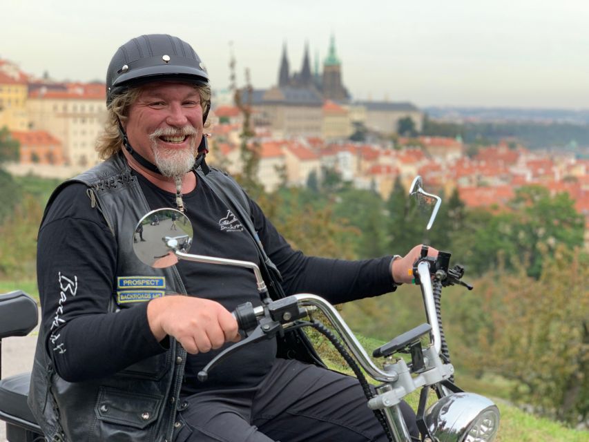Prague: City Highlights Guided Electric Trike Tour - Before you ride: the safety training that makes it feel easy