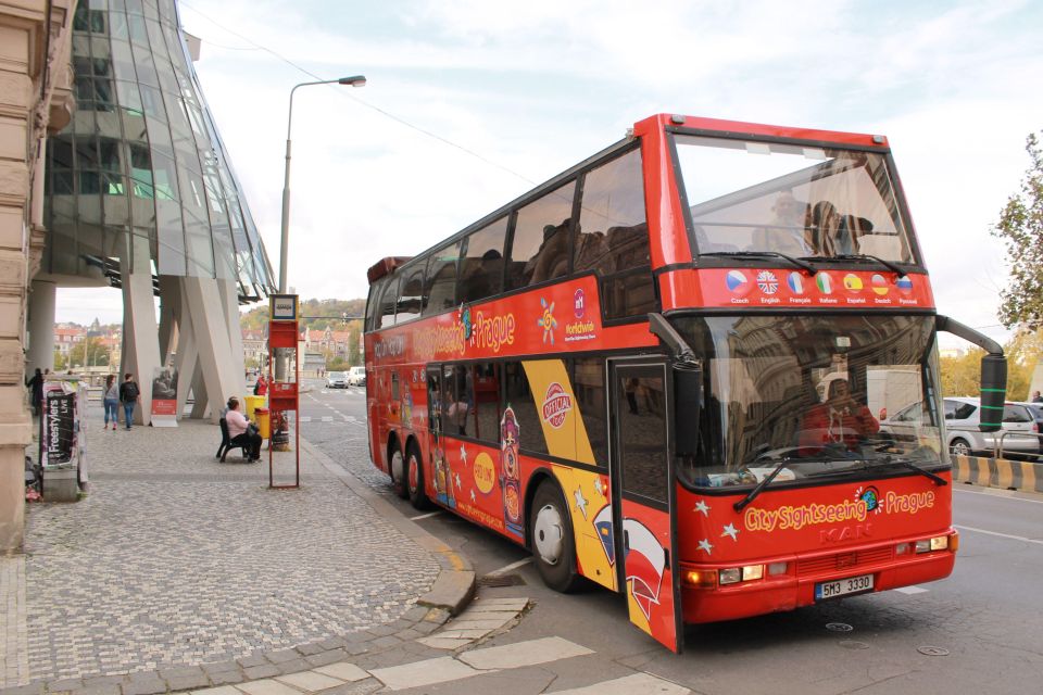 Prague: City Sightseeing HOHO Bus Tour & Optional Boat Tour - Red Route Stops: St. Vitus’s Cathedral Entry and a More Wheelchair-Friendly Ride