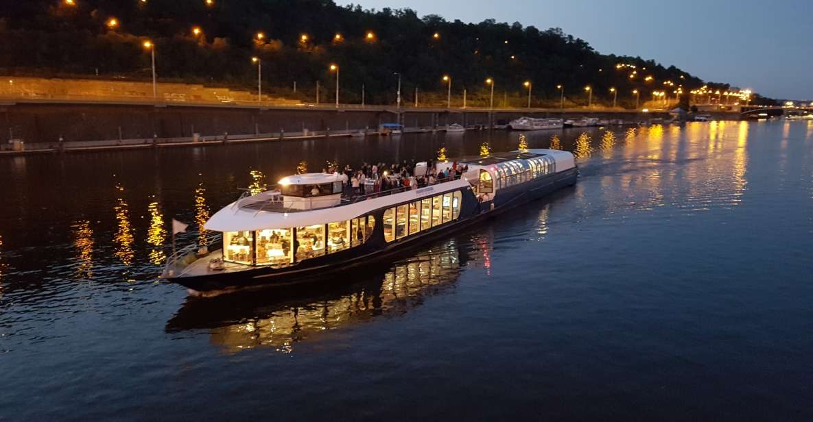 Prague: City Tour and Dinner Cruise with Hotel Pickup - Nusle Bridge: the stop that makes the river feel real
