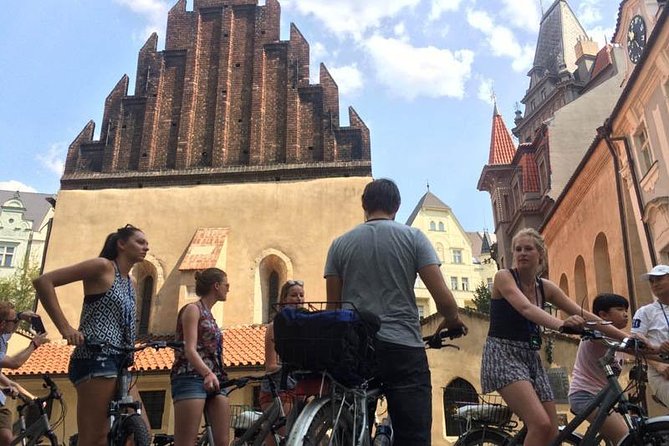 Prague: Classic City Bike Tour (small groups) - The Dancing House and a view that changes how the city clicks