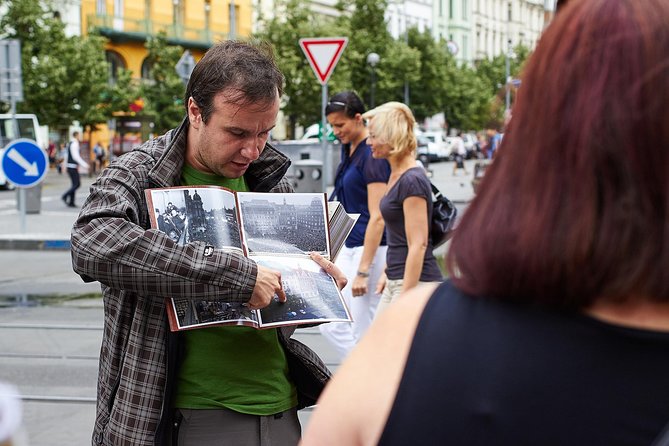 Prague Communism History and Nuclear Bunker Tour - Olšanské náměstí and the 1970s Socialist Concrete Look