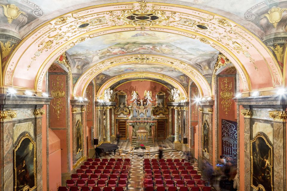 Prague: Entry Ticket Classical Concert at the Mirror Chapel - Two start times, two slightly different programs (5pm vs 7pm)