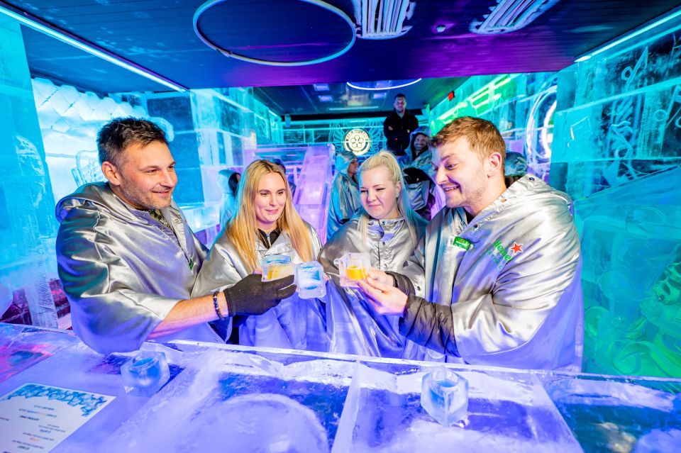 Prague: Entry ticket to Ice Pub Prague with Nightclub Option - Night option at Karlovy Lazne: five floors after your ice bar stop
