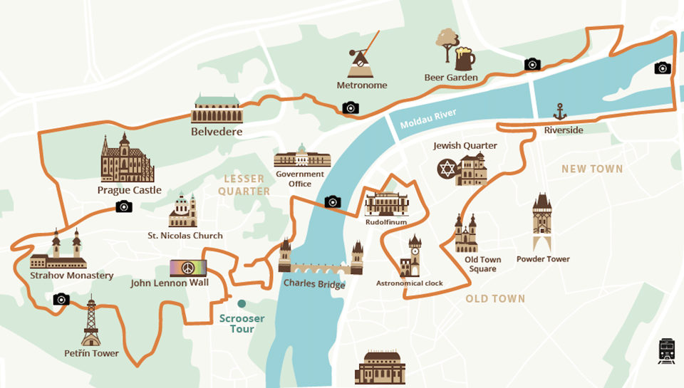 Prague: Fat Tire E-Scooter Guided Tour - Price and value: what $81 buys you in 2 hours