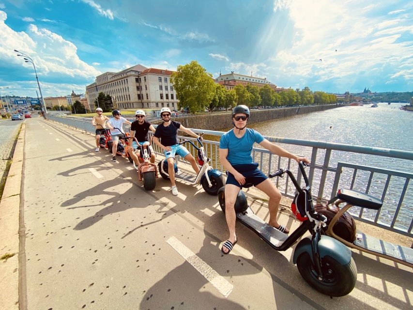 Prague: Fat Tire E-Scooter Guided Tour - Old Town Square and Letná: the moment Prague starts looking wide