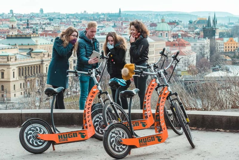 Prague: Fat Tire or Regular Scooter Tour with A Local Guide - Prague by e-scooter: a practical way to see a lot fast