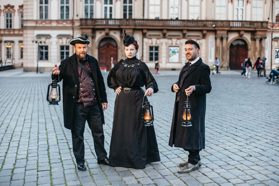 Prague: Ghosts and Legends Nighttime Guided Walking Tour - Gothic Churches, Market Squares, and Finishing at Old Jewish Cemetery
