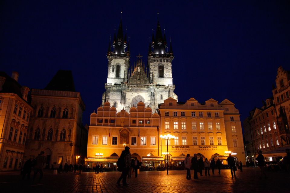 Prague: Ghosts and Legends of the Old Town Evening Tour - Starting at Týnská 627/7 or Dlouhá: easy meeting, no hotel pickup