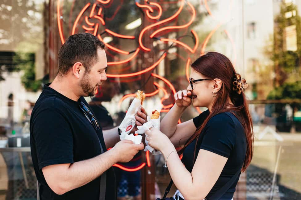 Prague: Guided Street Food Walking Tour - Guides turn food stops into a Prague game plan