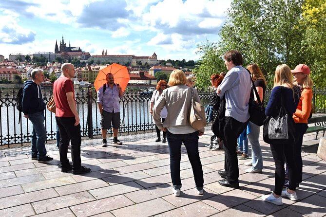 Prague Guided Walking Tour and Cruise with Authentic Czech Lunch - Crossing Charles Bridge and Getting Oriented in Lesser Town