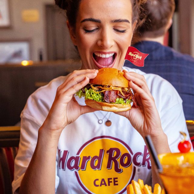 Prague: Hard Rock Cafe with Set Menu for Lunch or Dinner - Key points to know before you eat
