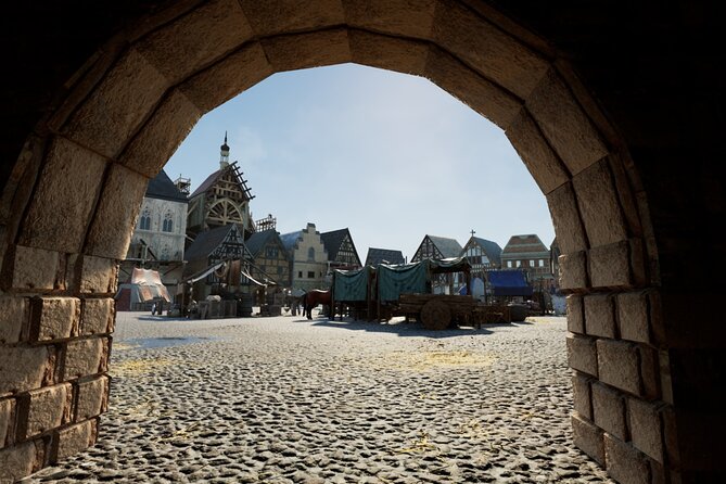 Prague Immersive Tour: Travel back in time with virtual reality - Stop 2: Charles Bridge and a 1342 Vltava City Origin Story