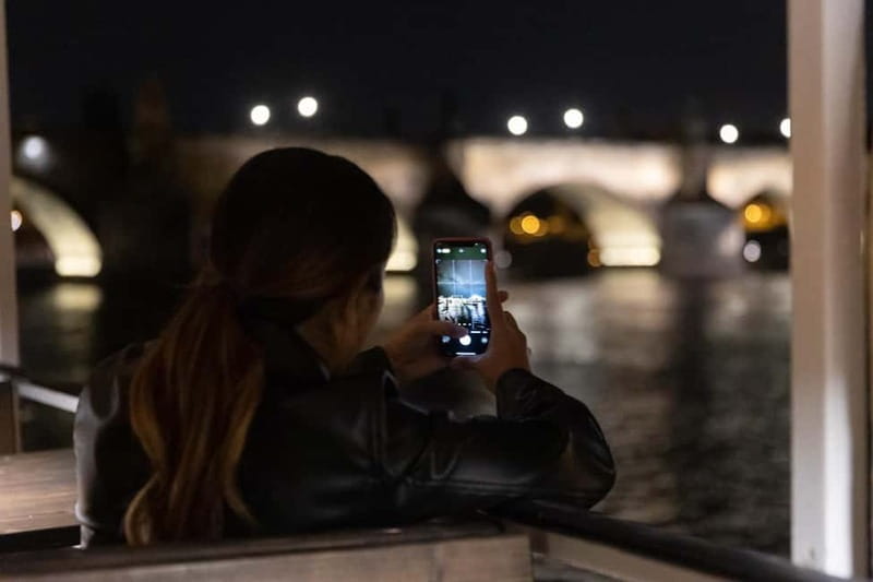 Prague: Jazz Boat Cruise with Live Concert and Optional Meal - Onboard Vibe: Cozy Seating, Indoor Comfort, and Upper-Deck Views