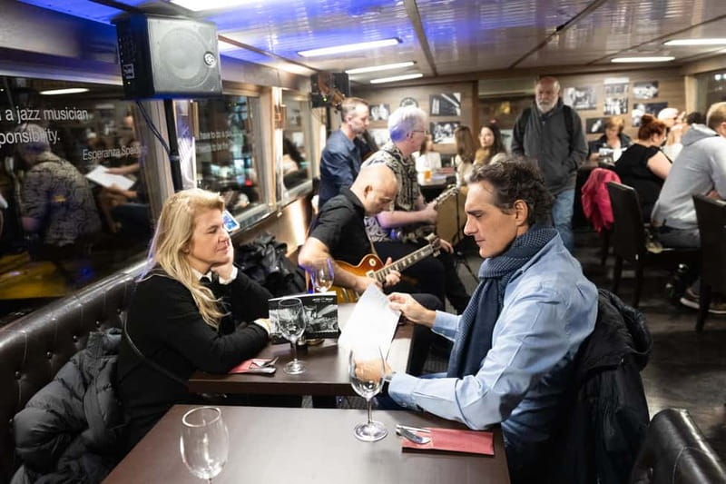 Prague: Jazz Boat Cruise with Live Concert and Optional Meal - Sightseeing Along the City Center (Plus Where You Might Get Photos)