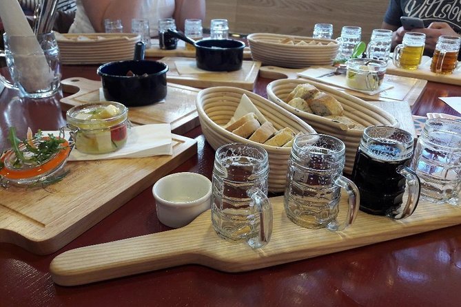 Prague Mini-Breweries Beer Tour with Czech Appetizers - The tasting math: 3 breweries, 9+ beers, and a big finish