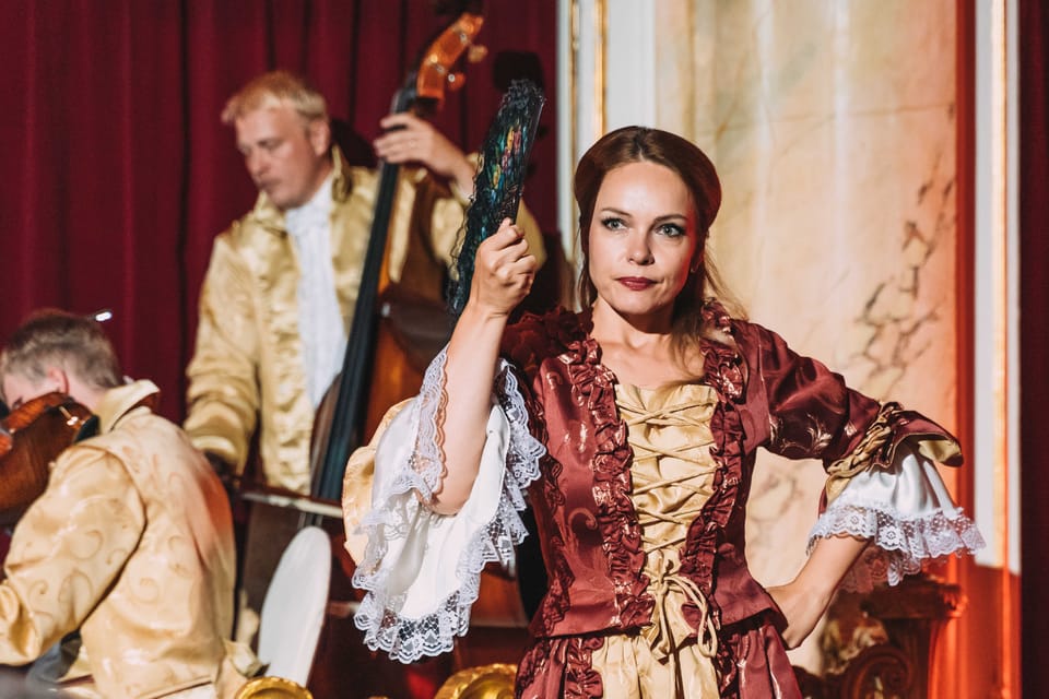 Prague: Mozart Ballroom Concert Ticket with 3-Course Dinner - The Boccaccio Ballroom: why this room changes the feeling